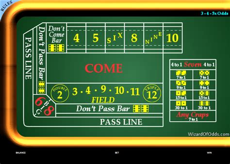 free craps wizard of odds|Wizard Explains How to Play Craps .